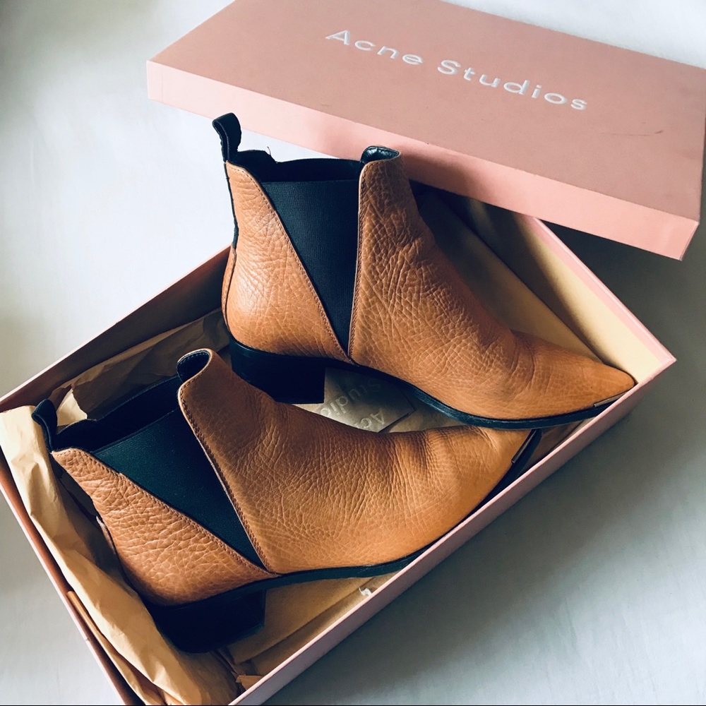 SOLD Acne Jensen Ochre Boots - Picture 1 of 8